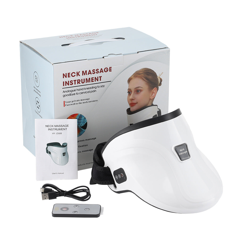 Nackenmassage-Gerät Mit Wärme Luftdruck Traction - Hobbyfy