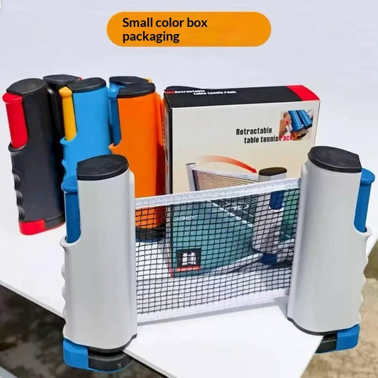 Freistehendes Tischtennis Netzständer-Set Aus Robustem Holz