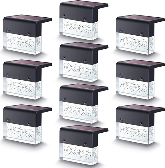 Lumina Solar Amber RGB LED Wasserdicht Außen Licht Für Treppen Zaun