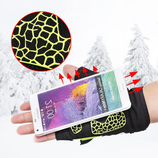 LederPro Fingerlose Outdoor Rad Handschuhe Robuster Griff