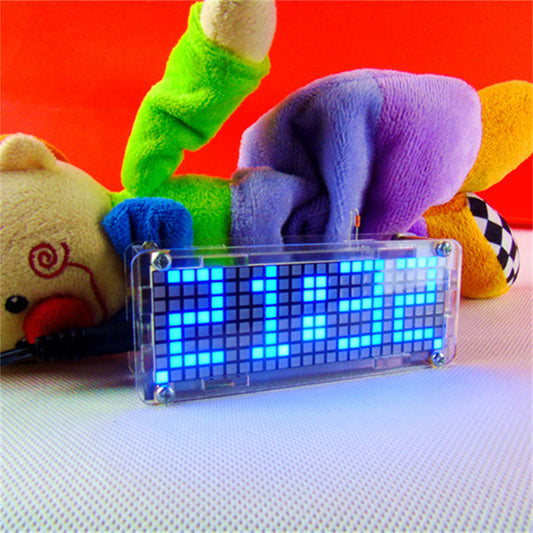 DIY LED Punktmatrix Wecker Bausatz Mit Temperaturanzeige