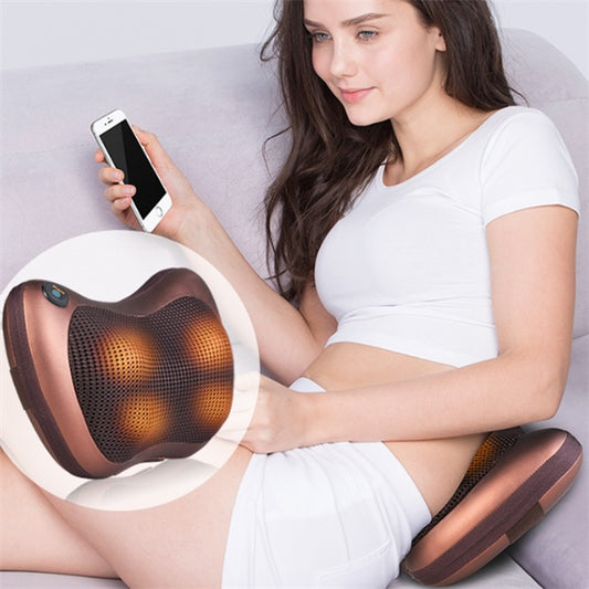 Nackenmassagekissen Mit Wärme Und Infrarottherapie - Hobbyfy
