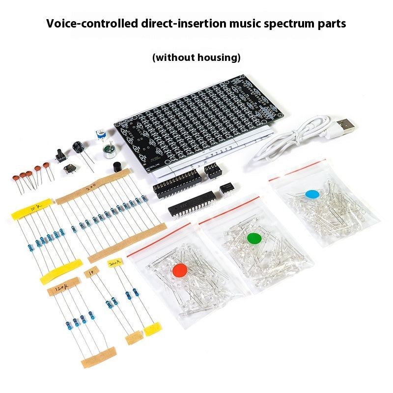 Rhythm DIY Elektronik Bausatz -Lampe Mit Vibrationsempfänger Und LED Anzeige
