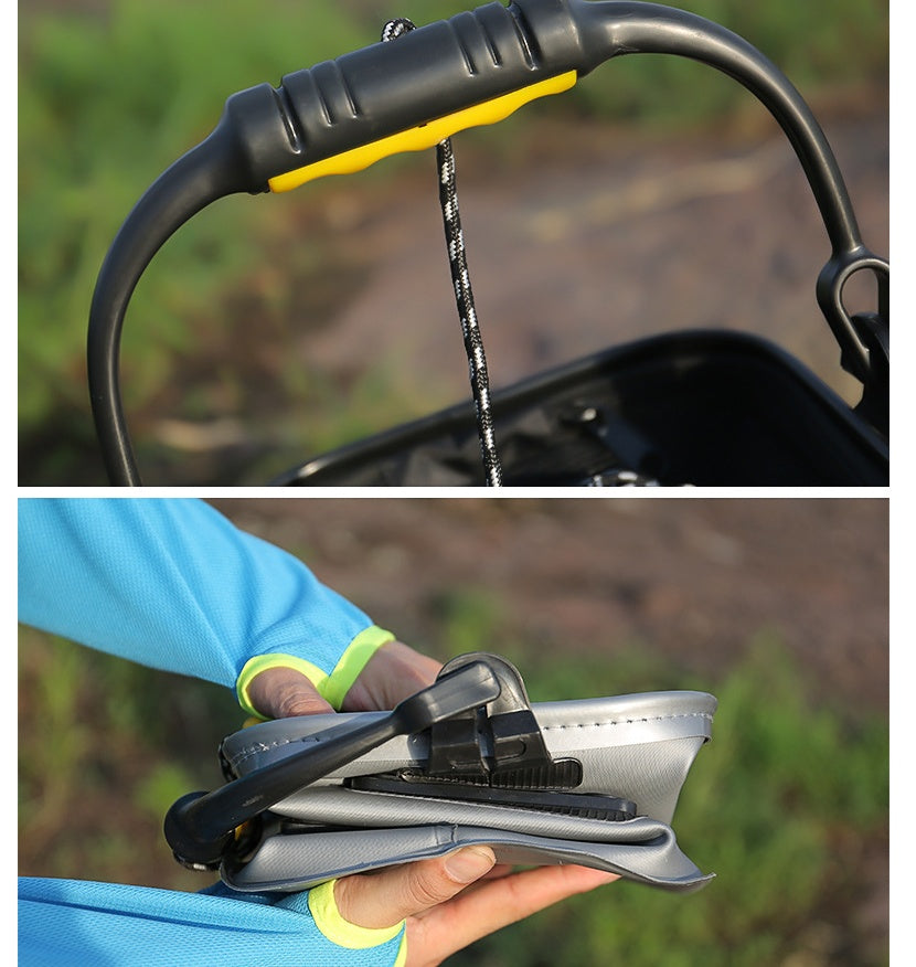 Fischbehälter Faltbar 8L Mit Seil - Hobbyfy