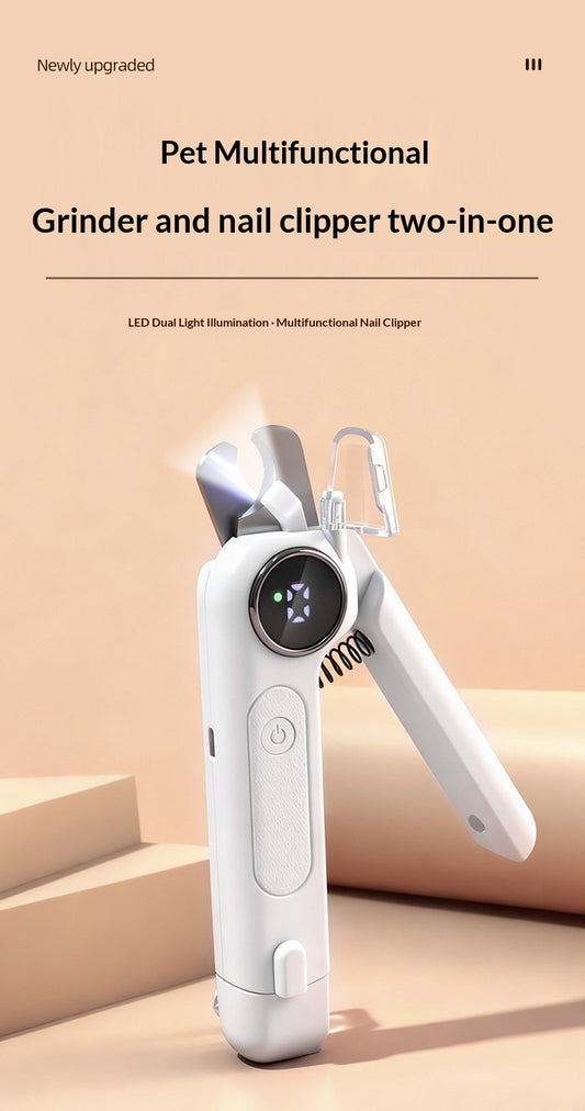 NordPfoten Hund Nageltrimmer 3-Stufen Scharfe Legierung