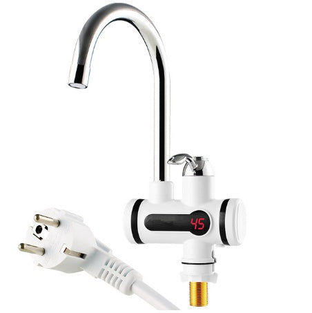 AquaJet Elektrischer Küchen Wasserhahn Warmwasser 3000 W - Hobbyfy