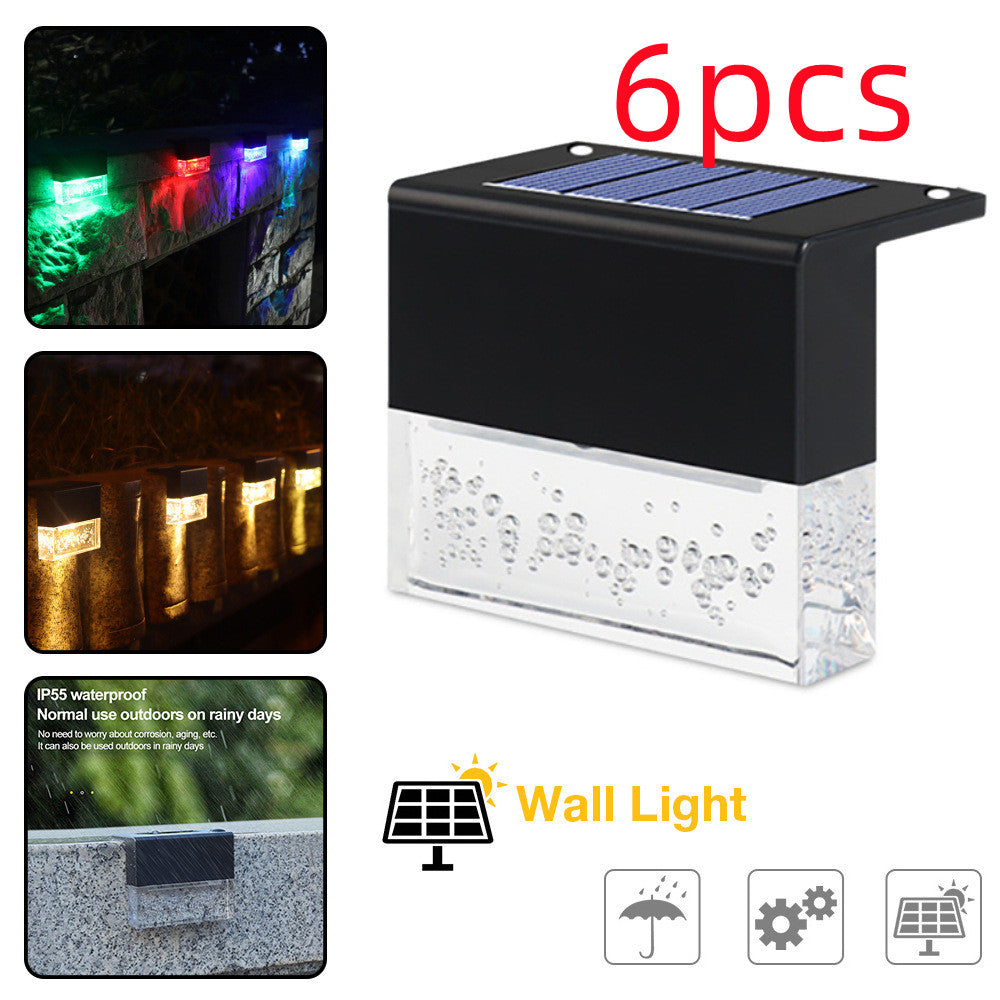 Lumina Solar Amber RGB LED Wasserdicht Außen Licht Für Treppen Zaun - Hobbyfy