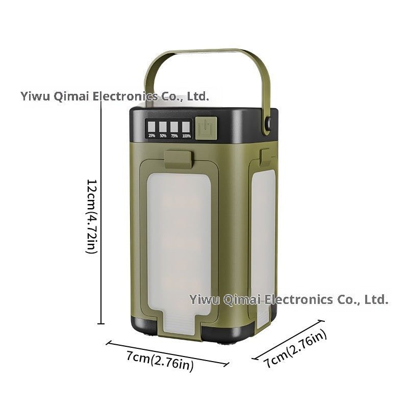 Outlite Camping Outdoor faltbare Solarlampe 2000 mAh