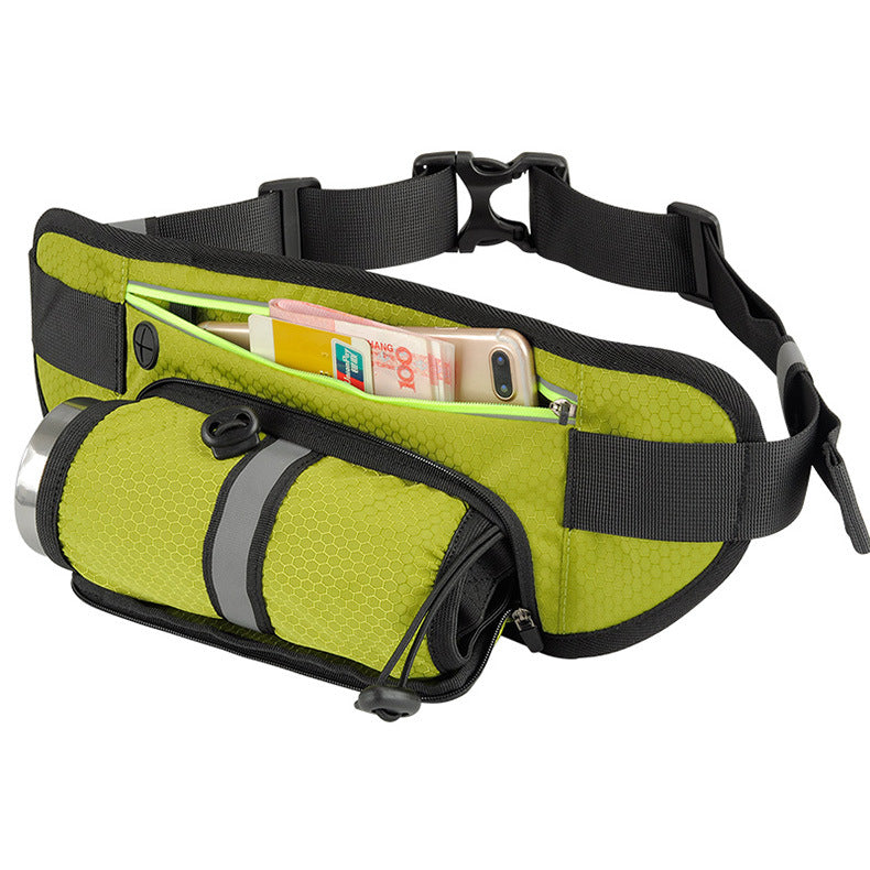 VitalRun Laufgürtel Verstellbar Wasserdichtes Nylon Mit Fächersystem - Hobbyfy