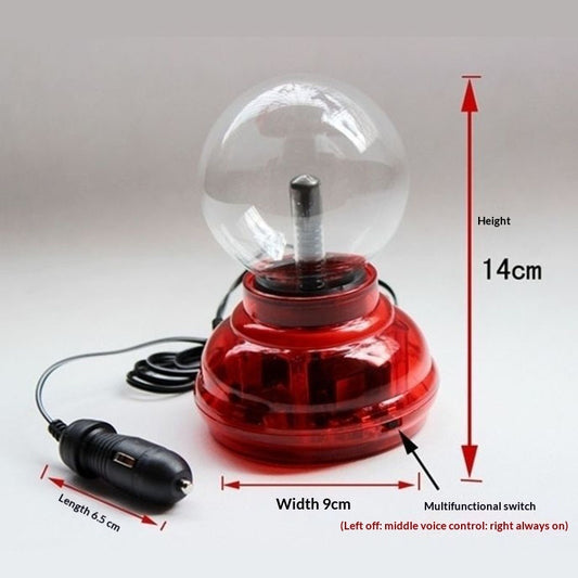 LumiAuto Sprachgesteuerte Beleuchtungskugel Glas Kunststoff Im Auto