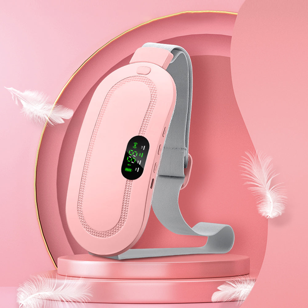 LunaTherm Menstruations Heizgürtel Mit Vibrationsmassage USB Aufladbar - Hobbyfy