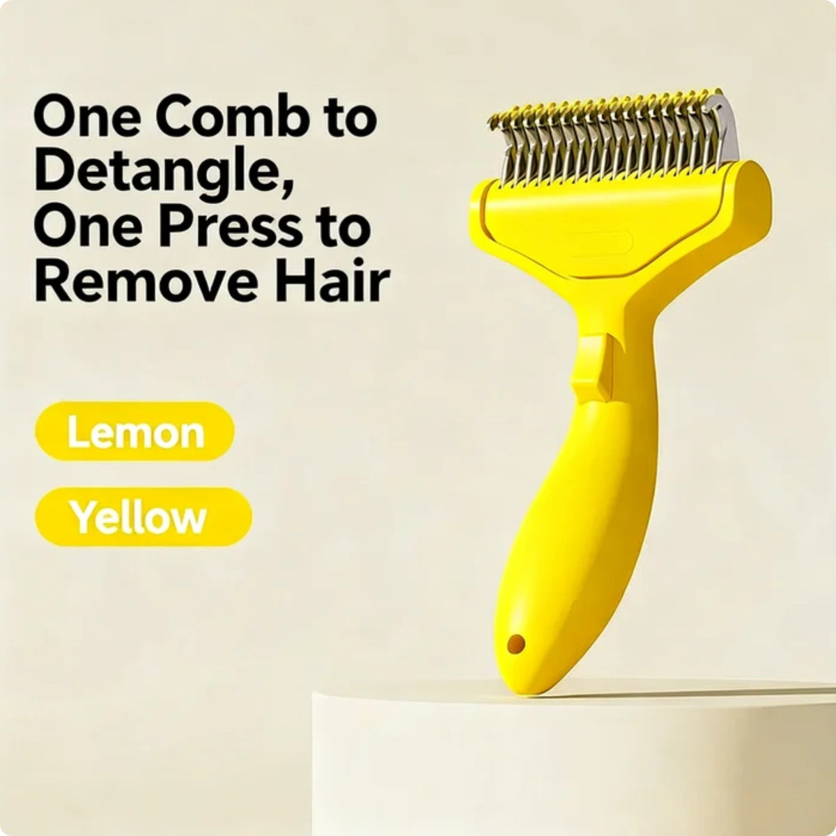 PetCare Entfilzungsbürste Katzen Und Hunde Selbstreinigend