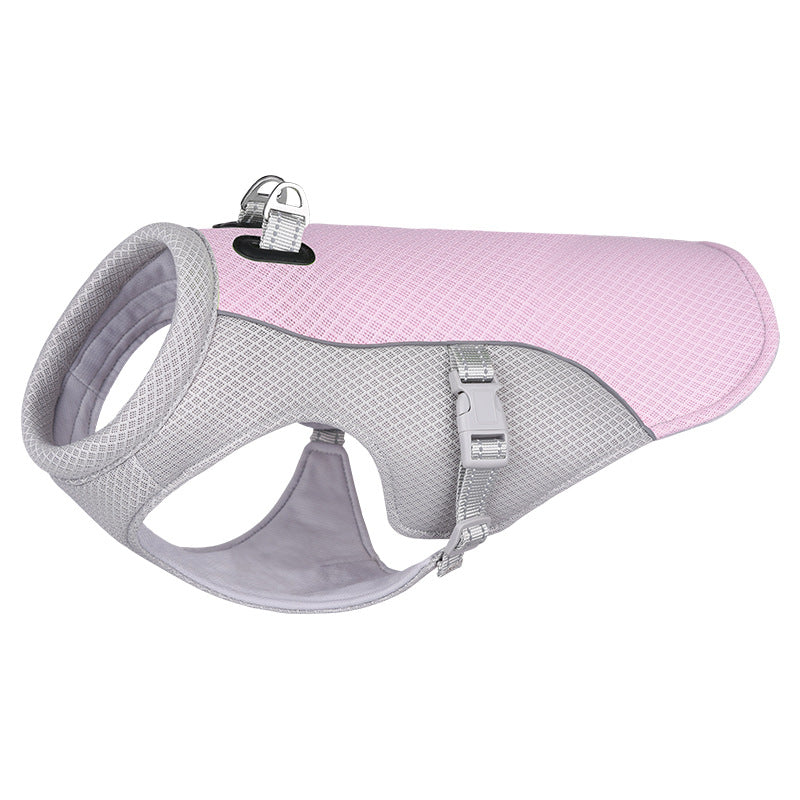Kühlweste Hund Mehrschichtige Kühlung Leichtes Polyester - Hobbyfy