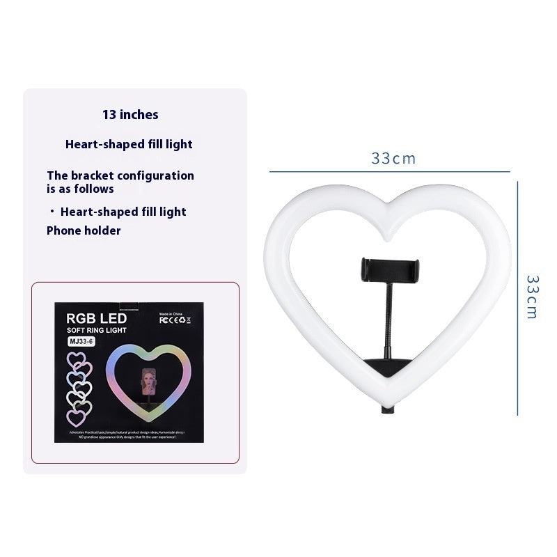 LuminaTech Smartphone Halterung Mit RGB Füllleuchte Höhenverstellbar