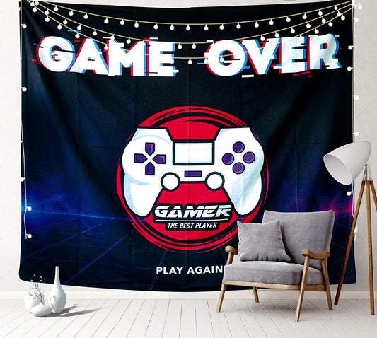 Neon Gaming Wandteppich Duale Textur Brushed Cloth Und Short Plush - Hobbyfy