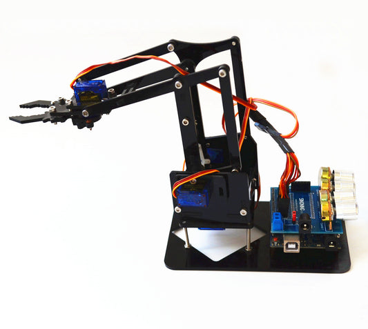 AcrylTech DIY Bausatz Mechanischer Arm Roboter - Hobbyfy