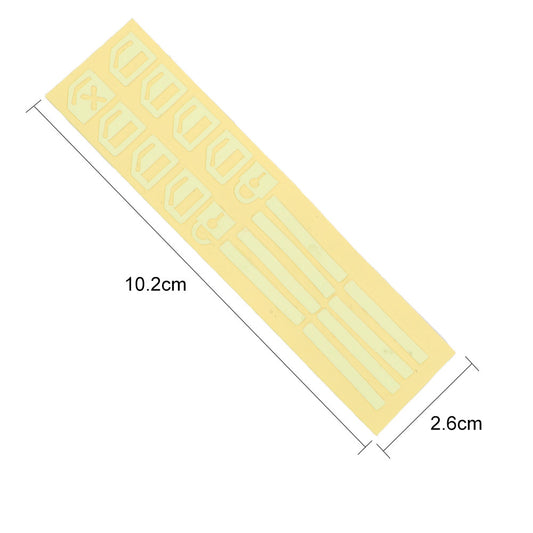 LumiAuto Leuchtknopf Aufladbar Durch Licht Selbstklebend
