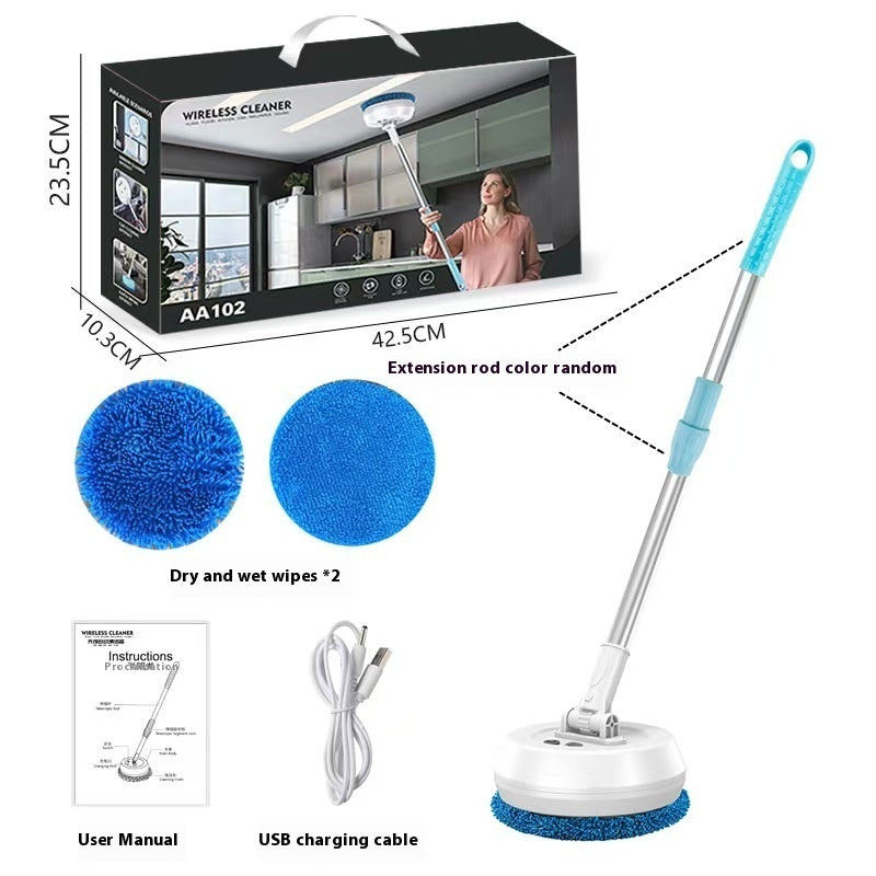 Fensterreinigungsroboter Mit Teleskopstange Für Innen & Außen USB - Hobbyfy