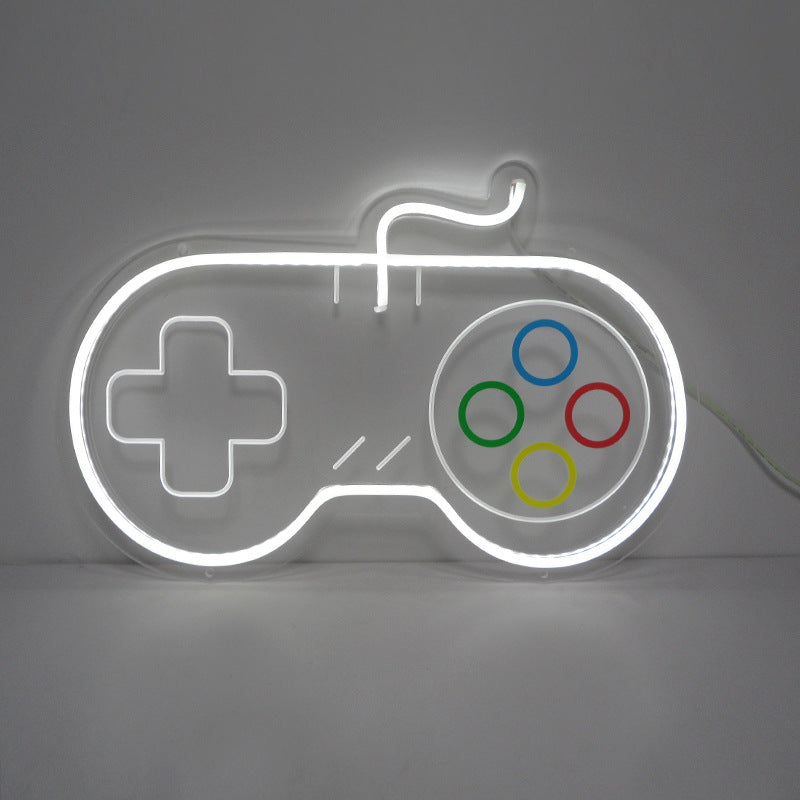 Net Red LED Neonlicht Spielcontroller Dimmbare Beleuchtung - Hobbyfy
