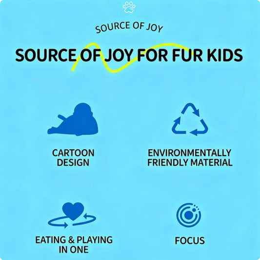 PetIQ Wal Futterspielzeug Katzen Und Hunde Mit Rotierender Mechanismus