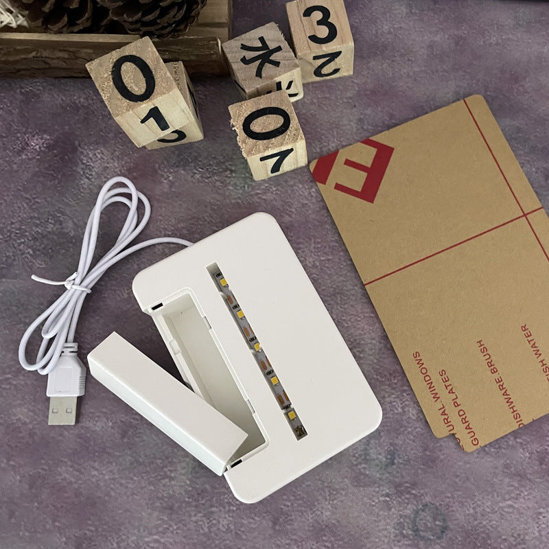 Leuchtendes Acryl Notizboard Erasierbares Whiteboard - Hobbyfy