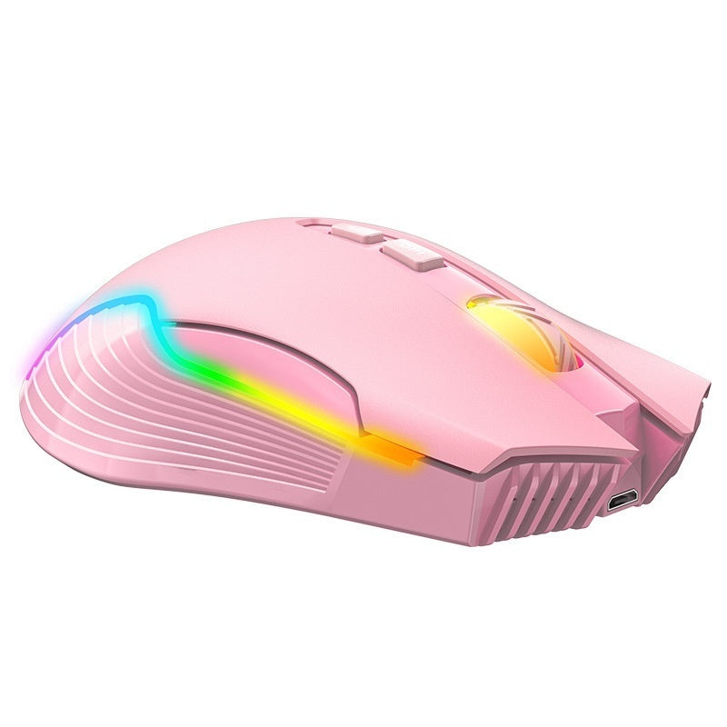 LumenTech Ultralight Leuchtende Bluetooth Kabellose Gaming Maus 24 g - Hobbyfy