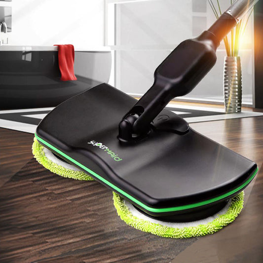 Kabelloser Rotierender Elektrischer Mopp Mit Zwei Köpfen Laminat - Hobbyfy