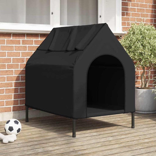 Wetterfeste Hundehütte 90x65x85 cm Oxford-Gewebe - Hobbyfy