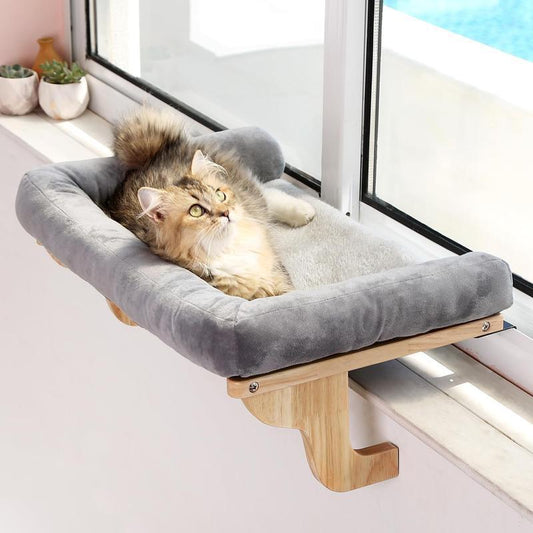 Unifarben Hängematte Katzen Und Hunde Holzrahmen - Hobbyfy