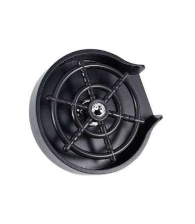 Premium Glaswaschautomat Hochdruck Edelstahl Schwarz ABS Basis