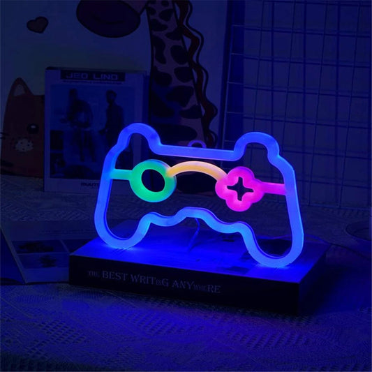 Neon Nachtlicht Batteriebox Und USB Licht Für Innenräume - Hobbyfy