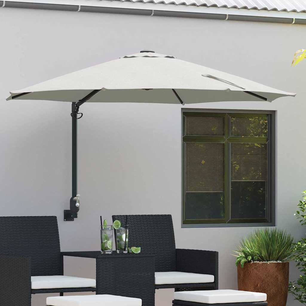 Gartenparasol Anthrazit Mit Freies Schwenk System UV Beständig - Hobbyfy