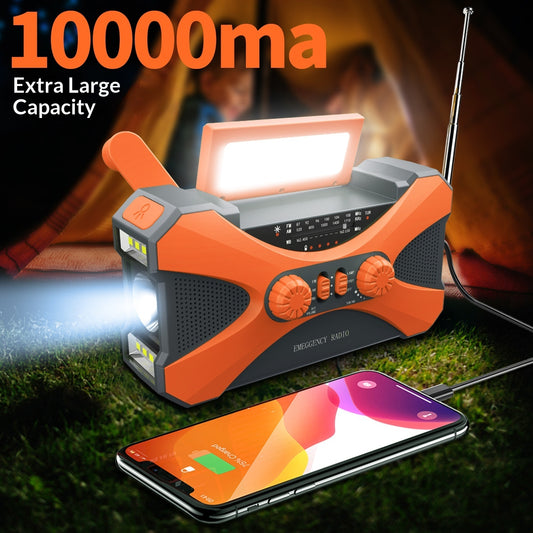 NovaPower Allround Notstromversorgung Mit Solarenergie Und Radio Typ C