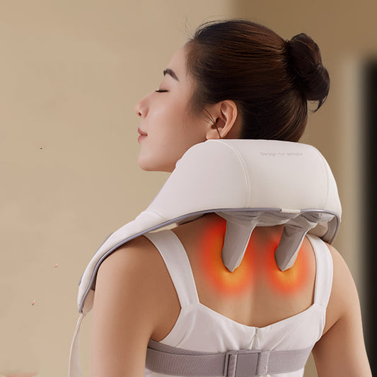 Kabelloser Schulter Nacken Massageclip Knetmassage Und Wärme - Hobbyfy