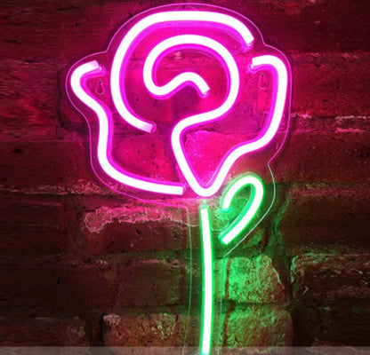 LED Neon Leuchte Wand Spaceman Planet Motiv Innen & Außen - Hobbyfy