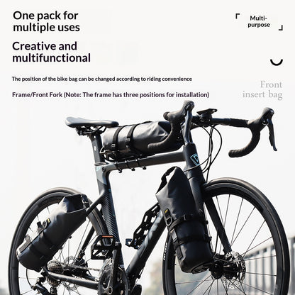 RoadMountain FrameFork Waterproof Bag Schwarz 5 Liter Kapazität