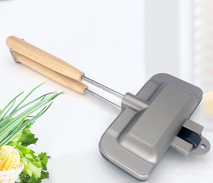 ChefLine Doppelseitige Bratpfanne Für Brot Waffeln Spiegeleier