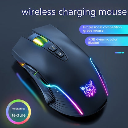 LumenTech Ultralight Leuchtende Bluetooth Kabellose Gaming Maus 24 g - Hobbyfy