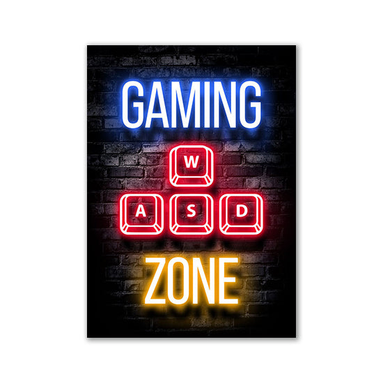 Neon Canvas Gaming Matte - Hobbyfy