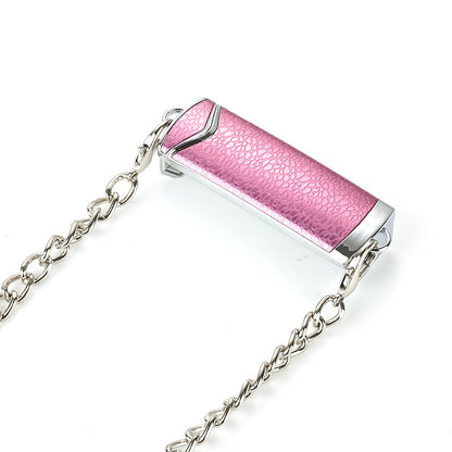 Modekette Universal Crossbody Handyhalter Clip Abnehmbar Silbergrün - Hobbyfy