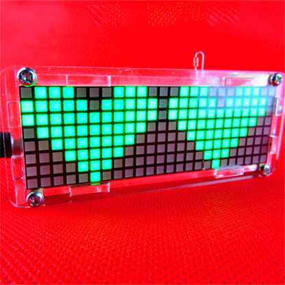 DIY LED Punktmatrix Wecker Bausatz Mit Temperaturanzeige