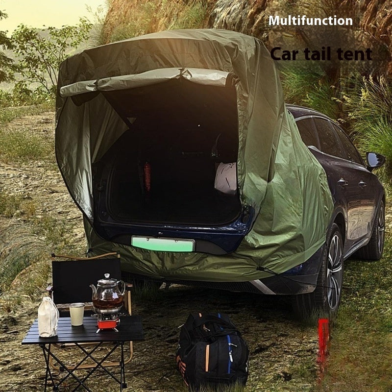 Dachzelt Rückenzelt Für Auto Camper Sonnenschutz Regenfest - Hobbyfy