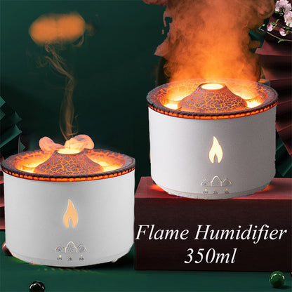 New Creative Ultraschall-Duftdiffuser Flammen-LED Jellyfish Nebel
