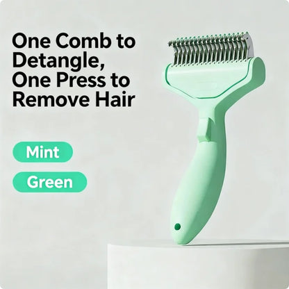 PetCare Entfilzungsbürste Katzen Und Hunde Selbstreinigend