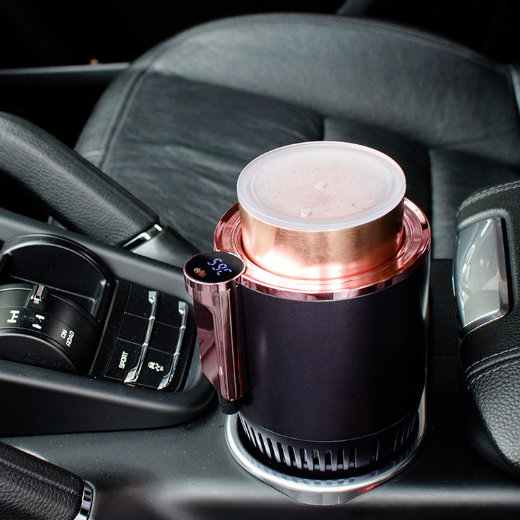 2-in-1 Auto Becher 12V Heizung Und Kühlung Mit Anzeige - Hobbyfy