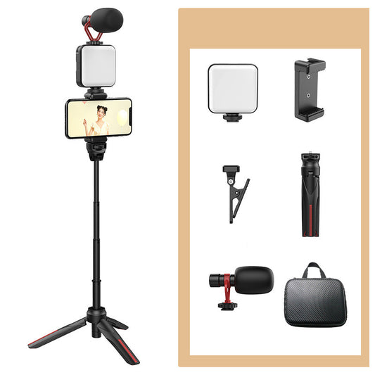 LuminaPro Selfie Stick Mit Beleuchtung Und Stativ All In One - Hobbyfy