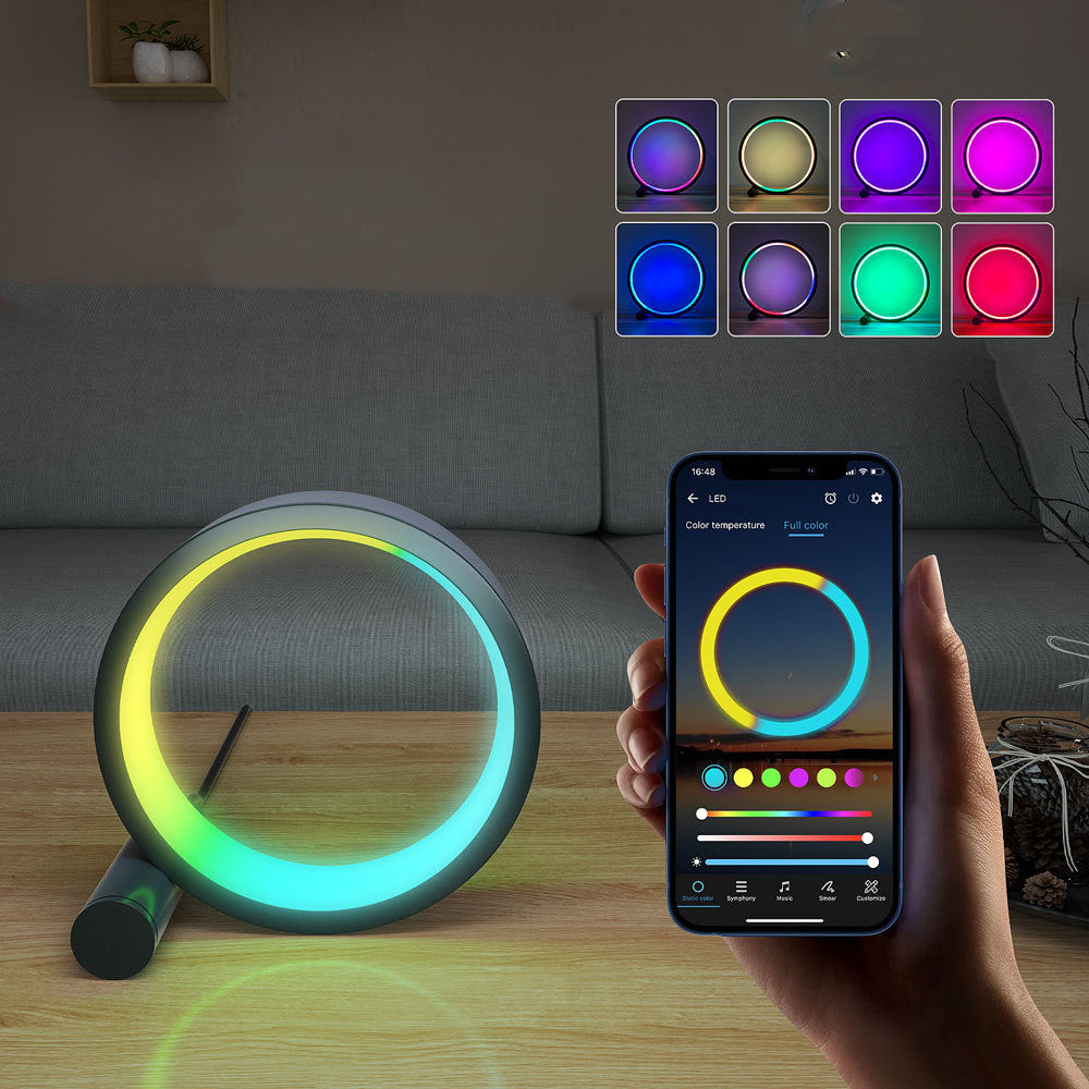 Smartes LED Nachtlicht Mit Musik Rhythmus Farbwechsel - Hobbyfy