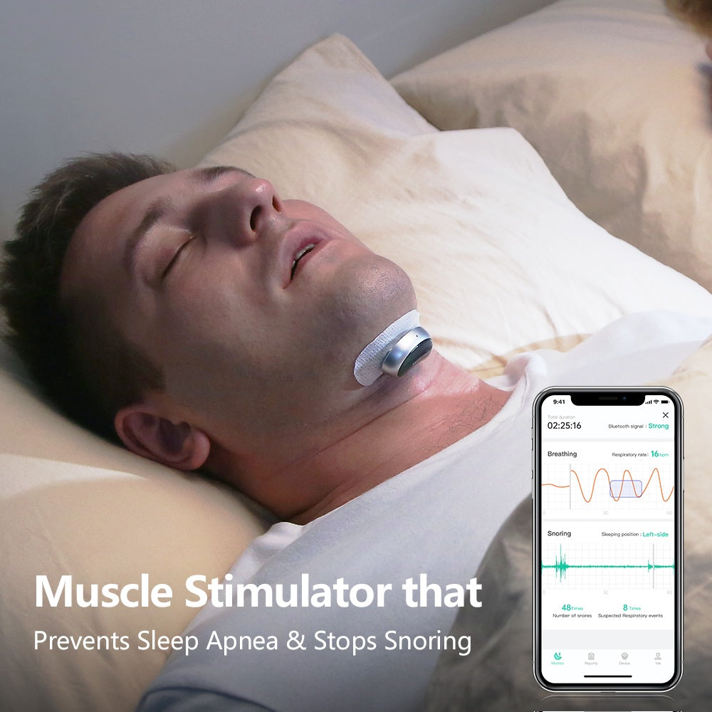 Anti-Schnarch Pro Muskelstimulator Hypoallergenes Silikon - Hobbyfy