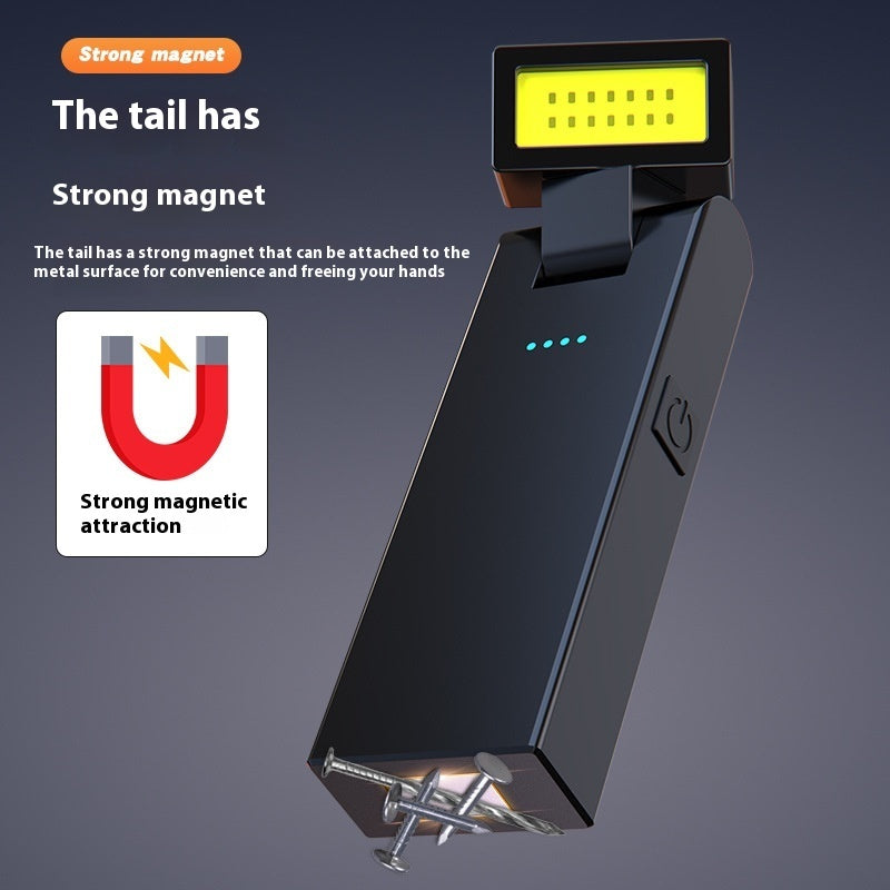 Notfalllampe Mini 500mAh Schwarz Tragbar Outdoor - Hobbyfy