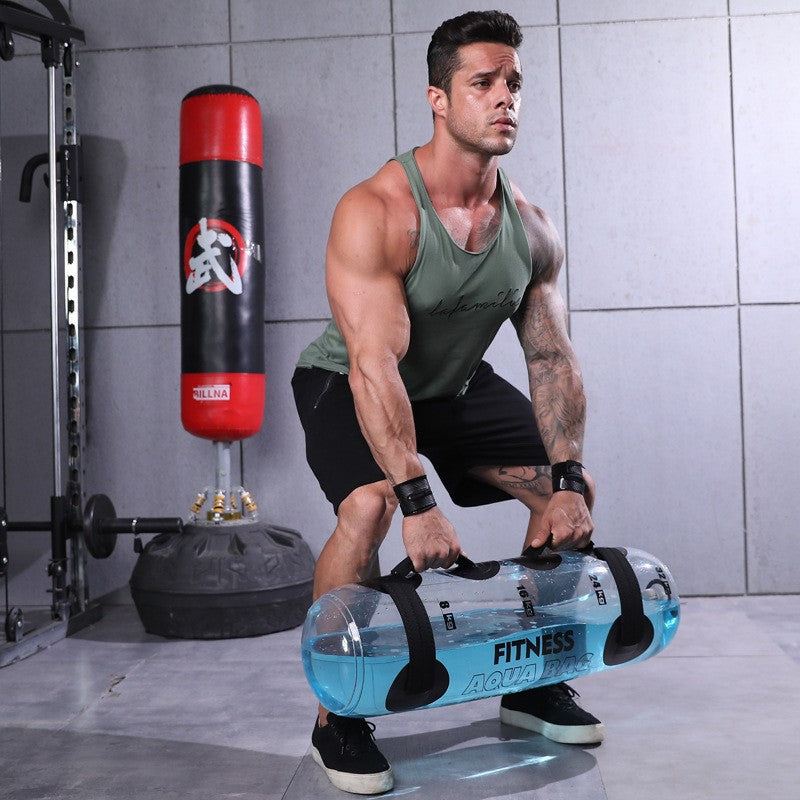 Transparente Wasser Dumbbell Mit Einstellbarem Gewicht 5-30 Kilogramm - Hobbyfy